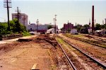 The view looking southbound from Seaboard Station, after track 2 was ripped out